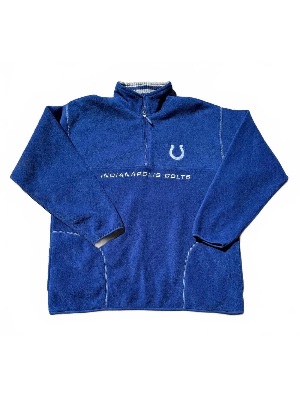 Y2K NFL Indianapolis Colts quarter-zip jacket